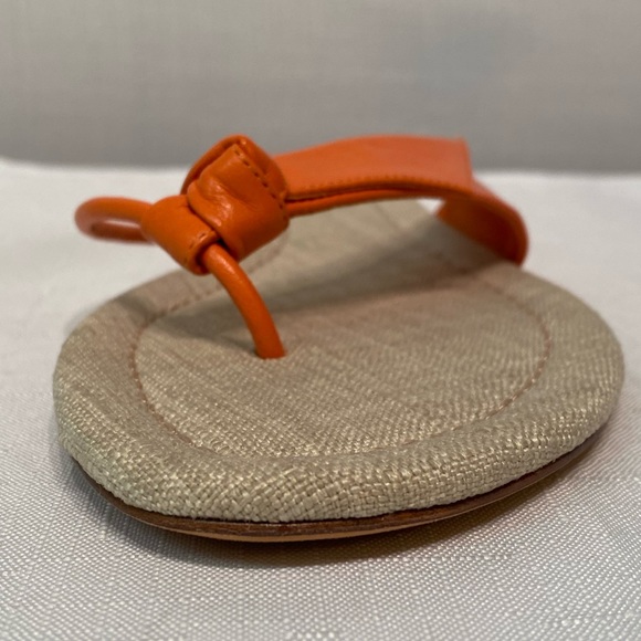 Alexandre Birman Asymmetric Clarita Orange Nappa Leather Sandal Sz EU 40 DUSTBAG - Picture 6 of 16